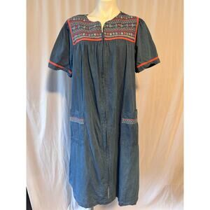 Go Softly Patio Housedress - Large